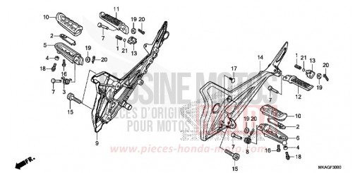 MARCHE NC750SDG de 2016